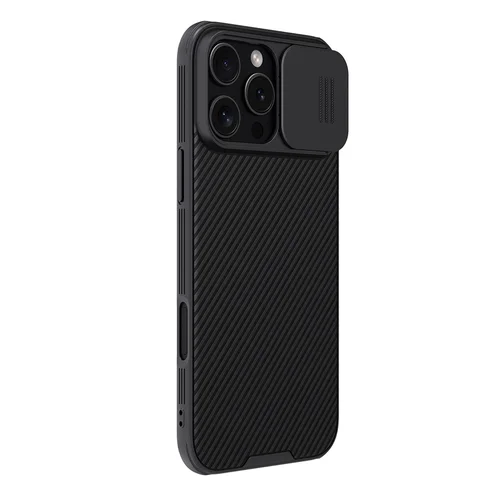 Nillkin CamShield Pro dėklas iPhone 16 Pro Max, juodas image 3