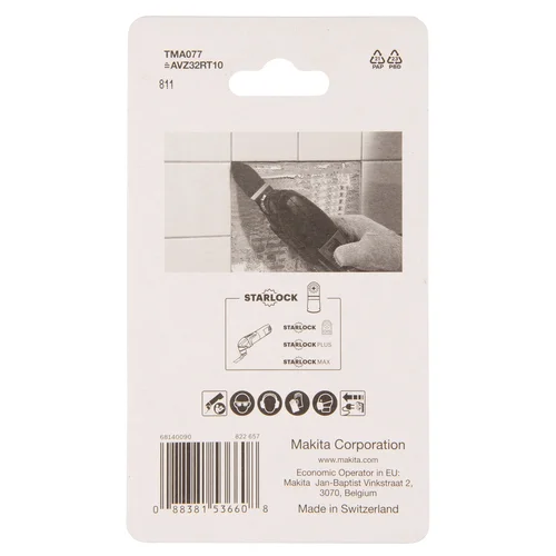 Makita B-65109 HM smailėjantys ašmenys įgilinimui ir grandymui, 32 mm image 3