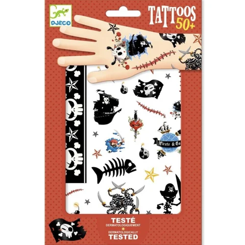Djeco piratų tatuiruotės image 1