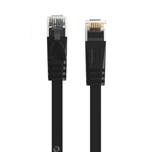 Orico PUG-C6B CAT6 plokščias Ethernet kabelis 30 m juodas image 2