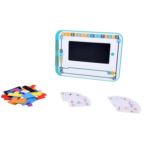 3-in-1 anglų kalbos mokymo rinkinys TA0113 su LCD lenta image 2