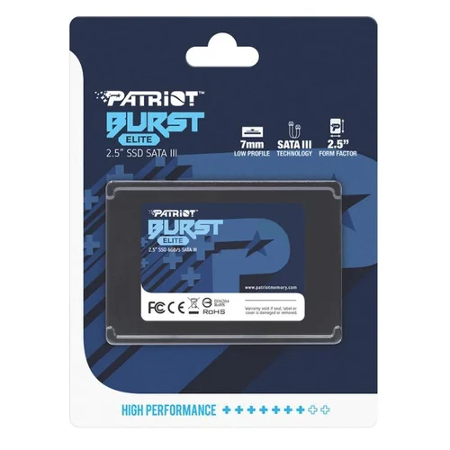 Patriot Memory BURST Elite 480 GB 2,5 col. SSD image 2