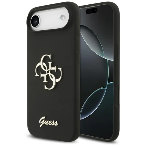 GUESS silikoninis dėklas iPhone 17 Air GUHCP17MSC4GSMK, juodas image 1
