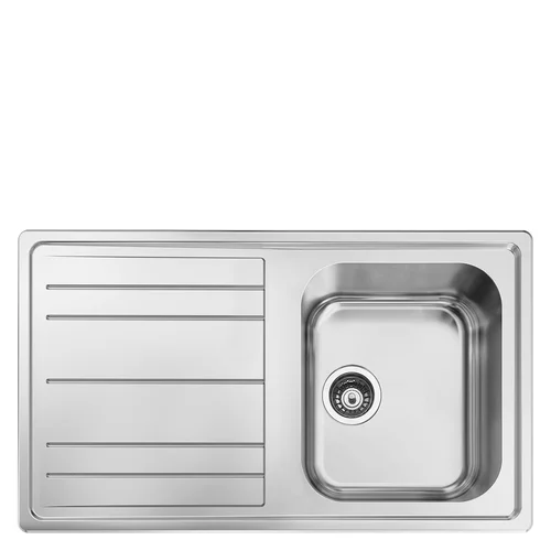 SMEG LPR861 Nerūdijančio plieno plautuvė 86 cm image 2