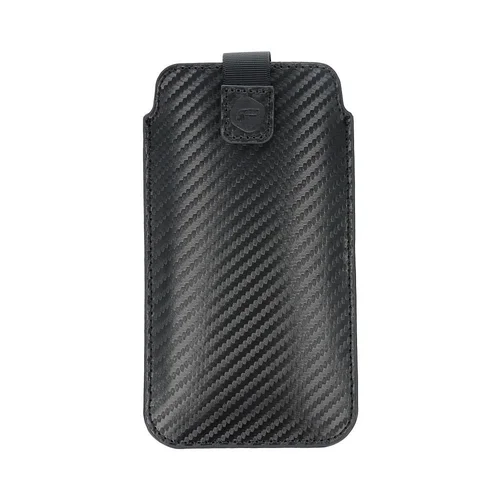 Forcell POCKET CARBON 06 dėklas Nokia ir Samsung telefonams image 3