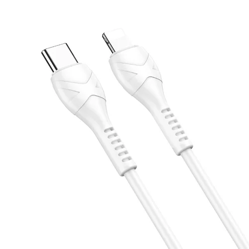 Hoco X37 USB-C į Lightning kabelis, 1 m, 27 W, baltas image 2