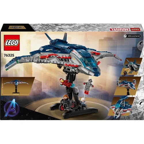 LEGO® Marvel Avengers: Age of Ultron Quinjet 76325, 1131 vnt image 2