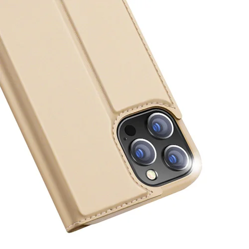 Dux Ducis Skin Pro dėklas iPhone 13 Pro, auksinis image 3
