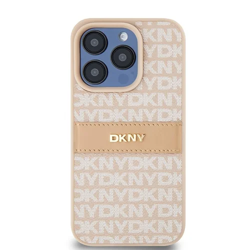 DKNY Mono odinis dėklas iPhone 15 Pro, rožinis image 3