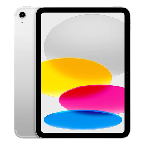 Apple iPad A16 11 col. Wi-Fi + Cellular 128 GB, sidabrinis image 1