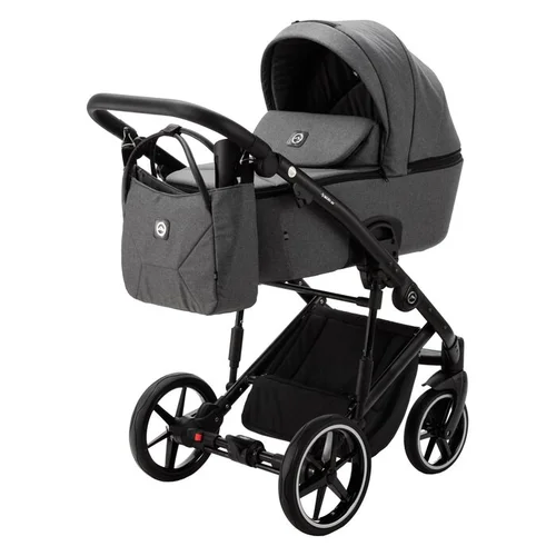 Adamex MOBI AIR LUX TK57 pilkas vežimėlis 2 in 1 image 1