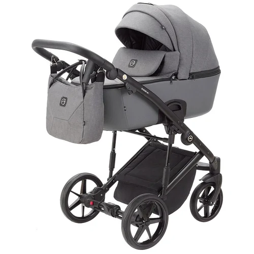 Adamex MOBI AIR LUX TK57 pilkas vežimėlis 2 in 1 image 2