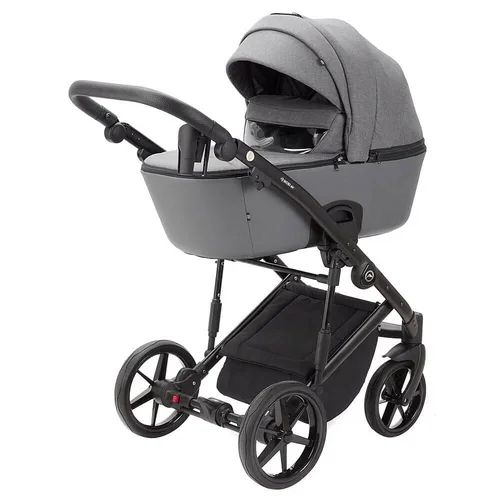 Adamex MOBI AIR LUX TK57 pilkas vežimėlis 2 in 1 image 3