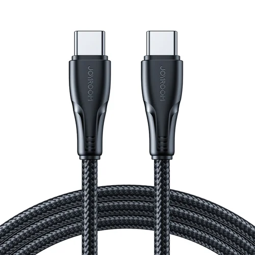 Joyroom S-A11 Surpass USB-C–USB-C 60 W 0,25 m kabelis, juodas image 1