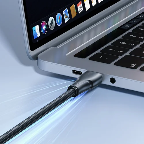 Joyroom S-A11 Surpass USB-C–USB-C 60 W 0,25 m kabelis, juodas image 3