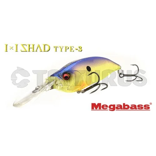 Megabass IXI Shad Type-3 57 mm 7 g vobleris image 1