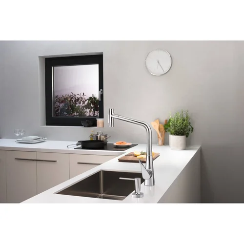 Hansgrohe Metris Select M71 73816000 virtuvinis maišytuvas Chromo image 2