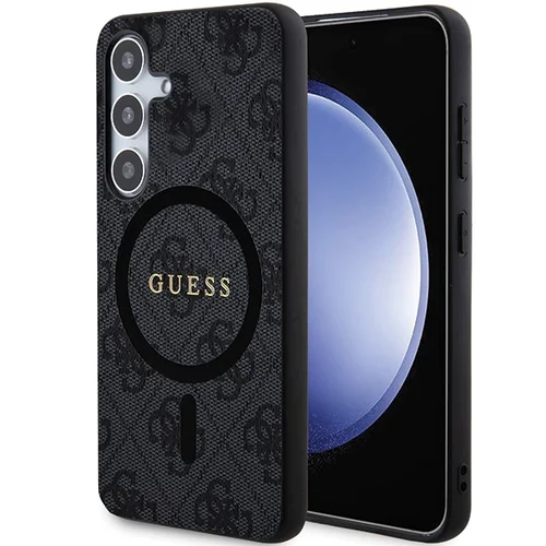 Guess 4G MagSafe dėklas Samsung Galaxy S24+ juodas image 1