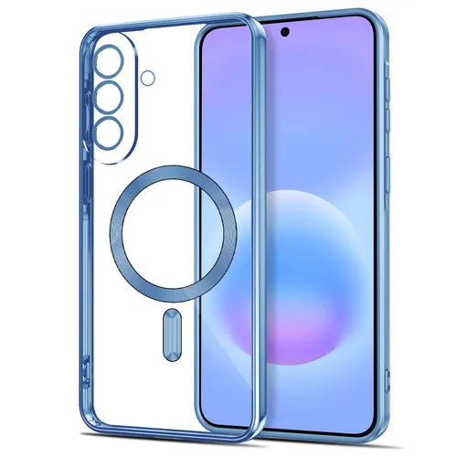 Tech-Protect MagFlex MagSafe dėklas Samsung Galaxy A57 5G, skaidrus mėlynas image 2