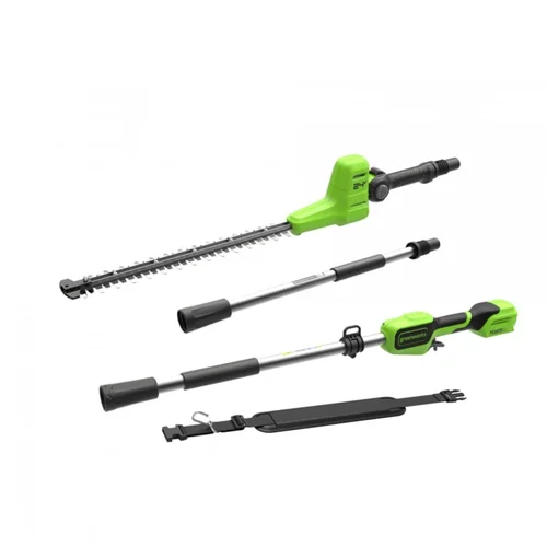 GreenWorks PH24B211-01 24V Ilgo nuotolio gyvatvorių genėtuvas image 1