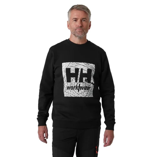 Helly Hansen Graphic Sweatshirt juodas XL image 3
