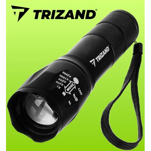 T6 USB žibintuvėlis L18368, juodas image 2