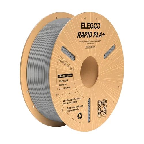 ELEGOO PLA+ greitas filamentas, pilkas, 1 kg image 2