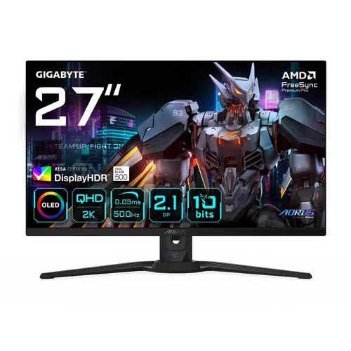 GIGABYTE AORUS FO27Q5P 27 col. OLED QHD monitorius image 1