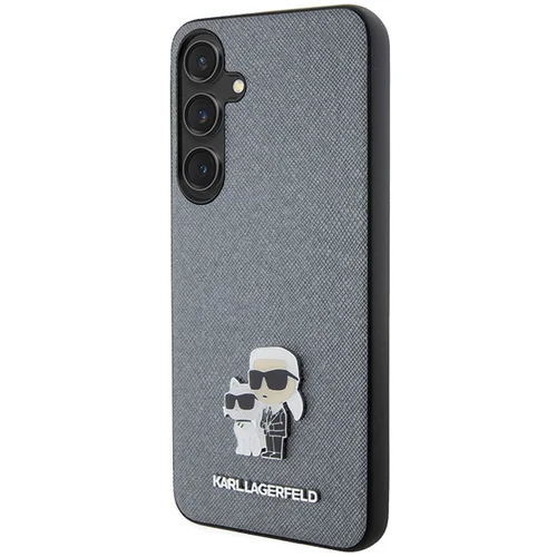 Karl Lagerfeld KLHCS24SPSAKCMPG dėklas Galaxy S24 pilkas image 2