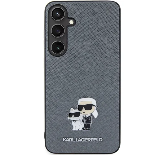 Karl Lagerfeld KLHCS24SPSAKCMPG dėklas Galaxy S24 pilkas image 3