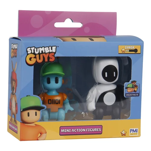 Stumble Guys S2 mini veiksmo figūrėlės, 2 vnt., versija E image 1