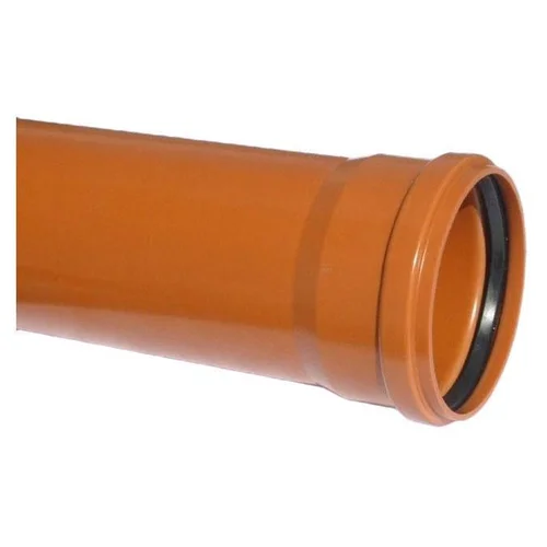 Wavin Lauko kanalizacijos vamzdis, Ø 110 mm, SN4, 1 m image 2