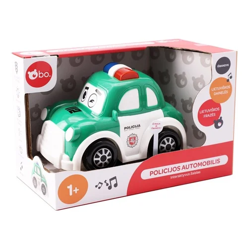 Žaislinė mašina Interactive Police Car 8018LT image 2