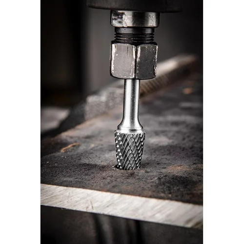 GRAPHITE Metalo freza HM type L (conical), 12 x 30 mm, šankas 6 x 45 mm image 2
