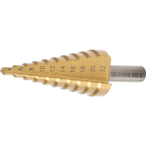 BGS technic 1618 pakopinis grąžtas 4–22 mm image 1