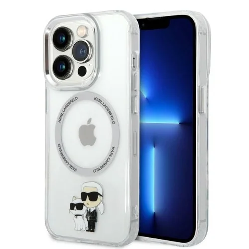 Karl Lagerfeld Karl&Choupette MagSafe dėklas iPhone 14 Pro Max, skaidrus image 1
