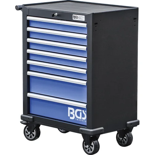 BGS technic 4204 tuščia įrankių spintelė, 7 stalčiai image 2
