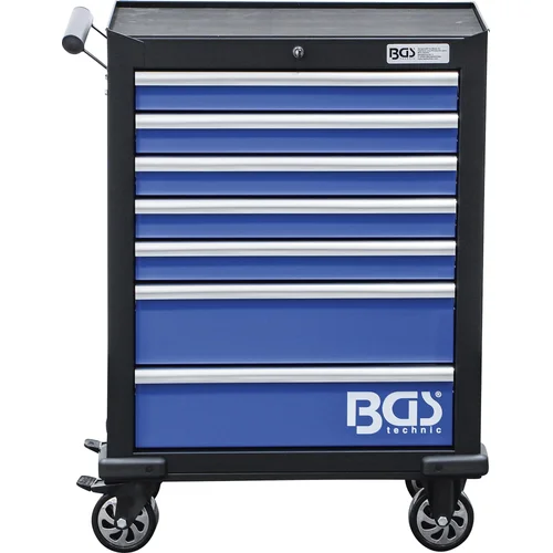 BGS technic 4204 tuščia įrankių spintelė, 7 stalčiai image 3
