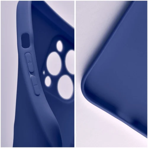 SOFT silikoninis dėklas iPhone 15 Pro, tamsiai mėlynas image 3