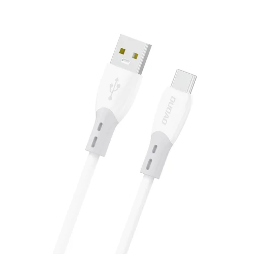 Dudao L25ST USB-A–USB-C kabelis, 1 m, baltas image 1