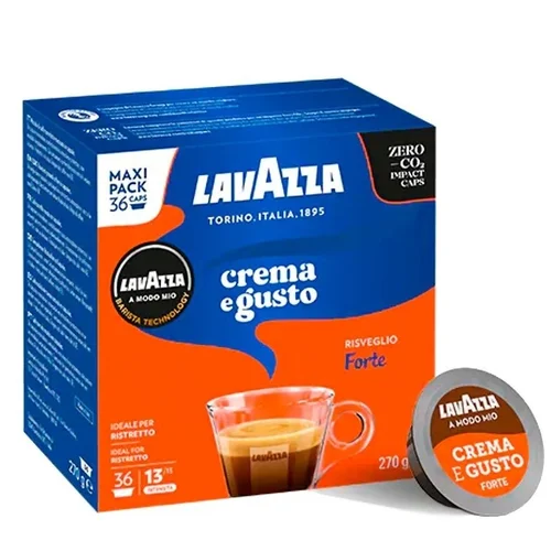 Lavazza A Modo Mio Crema e Gusto Forte 36 kapsulės image 1