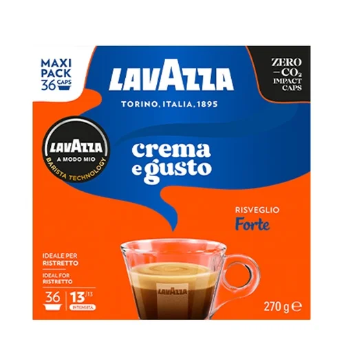 Lavazza A Modo Mio Crema e Gusto Forte 36 kapsulės image 2