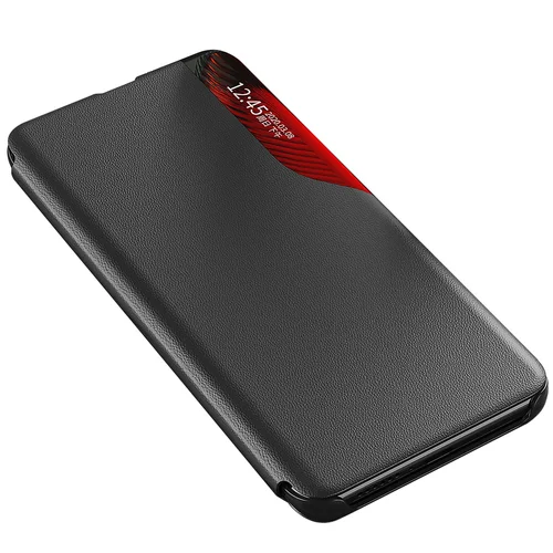 Hurtel ekologinės odos dėklas Xiaomi Redmi Note 12 Pro / Poco X5 Pro 5G, juodas image 3