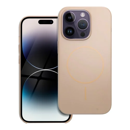 Blizgantis MagSafe dėklas iPhone 14 Pro, dykumos aukso image 1