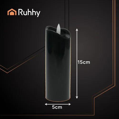 Ruhhy 26382 LED žvakės, 12 vnt., 15 cm image 3