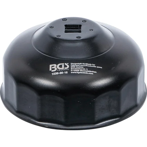 BGS technic 1039-86-16 tepalo filtro galvutė 86 mm image 3