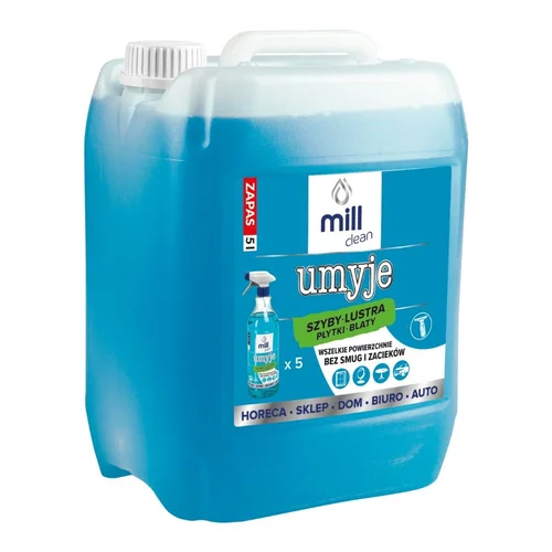 MILL CLEAN CLEANS 5 l langų, veidrodžių ir plytelių valiklis image 2