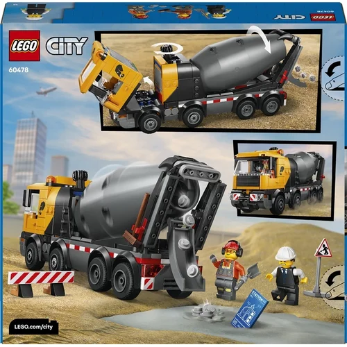 Konstruktorius LEGO® Cemento maišytuvas 60478, 1000 vnt. image 2