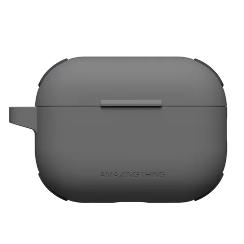 AmazingThing Omni silikoninis dėklas AirPods Pro 2, juodas image 1