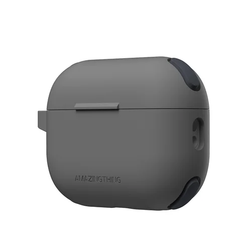 AmazingThing Omni silikoninis dėklas AirPods Pro 2, juodas image 3